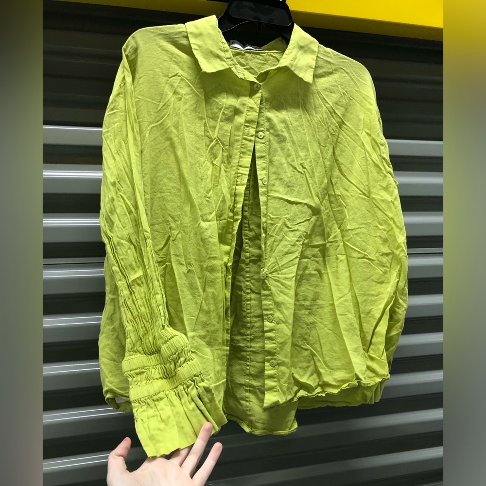 MBG button down blouse